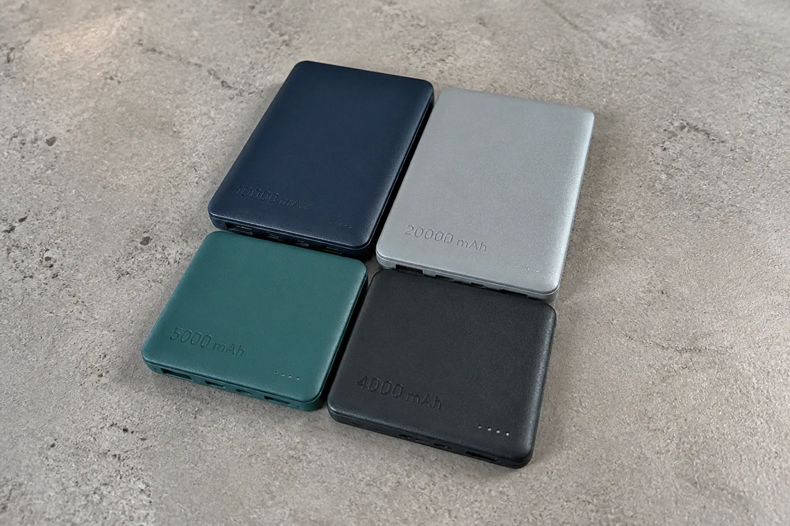 Batteries externes personnalisées : quatre modèles pour vos clients
