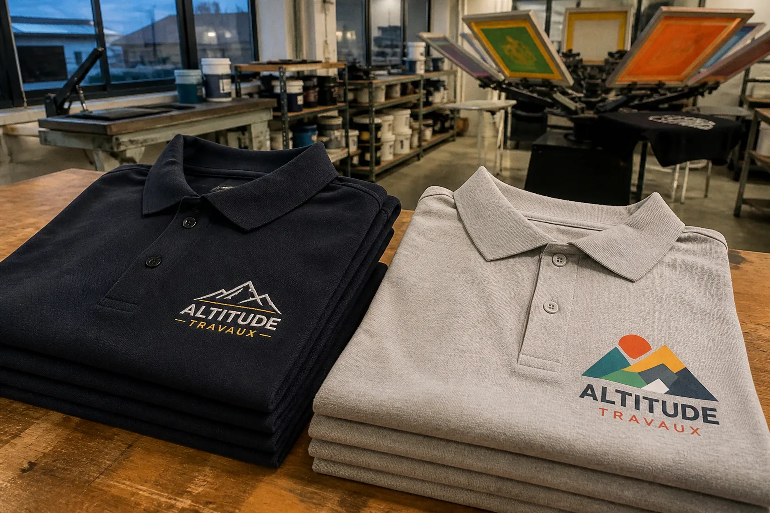Broderie ou sérigraphie : quel marquage pour vos uniformes ?