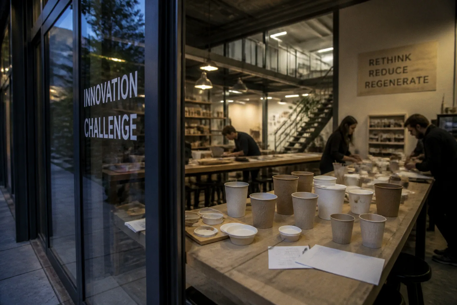 Défi Starbucks : 100 000 $ pour inventer le gobelet compostable sans plastique
