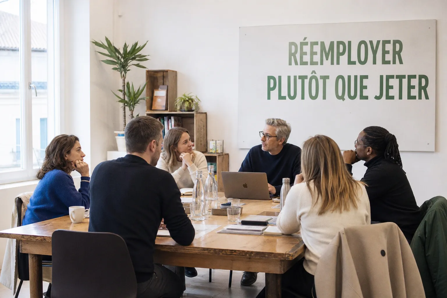 REUSE ADVISOR : structurer le marché du réemploi pour les entreprises