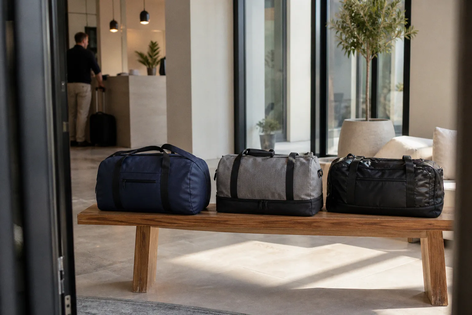 Sacs de voyage personnalisés : trois modèles pour vos séminaires